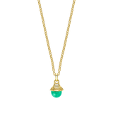 Nada Pendant - Chrysoprase in 18ct Gold by Patrick Mavros