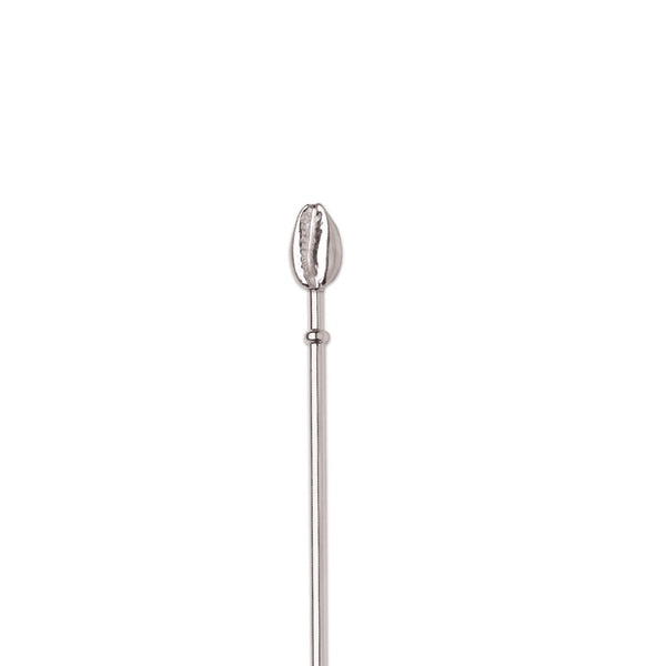 Cowrie Shell Cocktail Spoon in Silver - Patrick Mavros