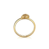 Animal Lover Tortoise Mini-Ring in 18ct Gold