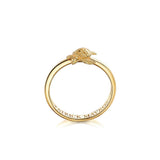 Animal Lover Turtle Mini-Ring in 18ct Gold